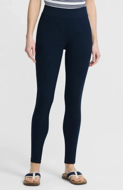Lands' End Starfish Mid Rise Knit Leggings In Multi