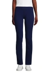 Lands' End Starfish Mid Rise Slim Leg Pants In Blue