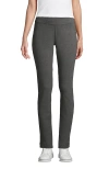 Lands' End Starfish Mid Rise Slim Leg Pants In Gray