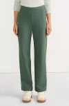 Lands' End Starfish Mid Rise Straight Leg Pants In Spruce