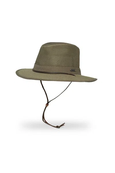 Lands' End Sunday Afternoons Easybreezer Fedora Hat In Green