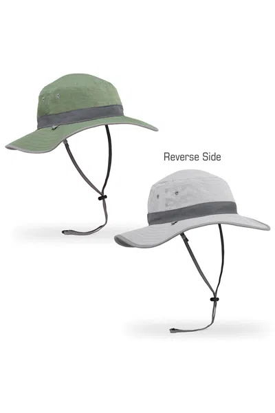 Lands' End Sunday Afternoons Women's Clear Creek Reversible Boonie Hat In Green