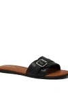 Lands' End Sunshine Slide Sandals In Black