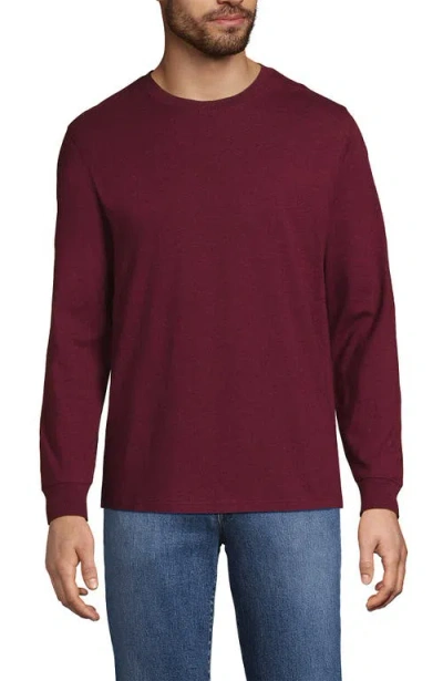 Lands' End Super-t Long Sleeve T-shirt In Animal Print