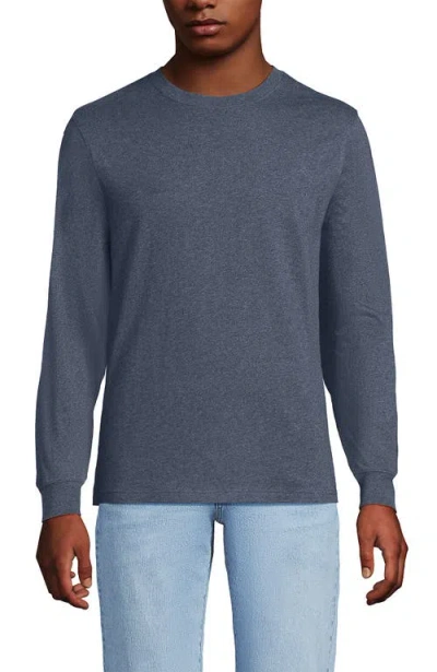 Lands' End Super-t Long Sleeve T-shirt In Animal Print