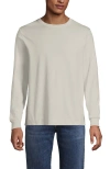 Lands' End Super-t Long Sleeve T-shirt In White
