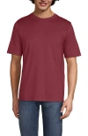 Lands' End Super-t Short Sleeve T-shirt In Red