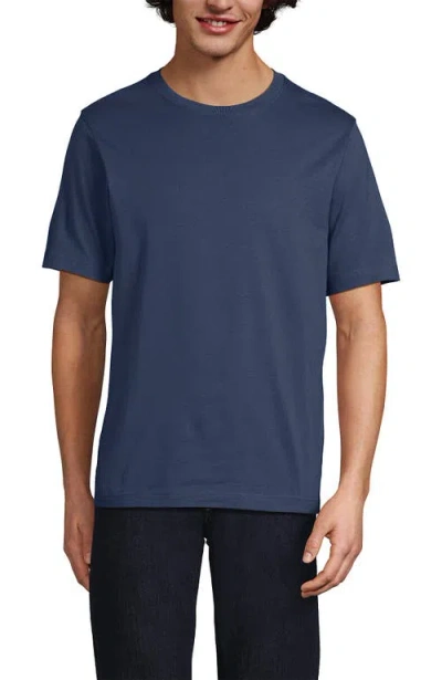Lands' End Super-t Short Sleeve T-shirt In Blue
