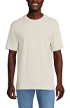 Lands' End Super-t Short Sleeve T-shirt In Antique Alabaster