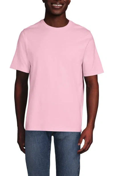 Lands' End Super-t Short Sleeve T-shirt In Light Rose Pink