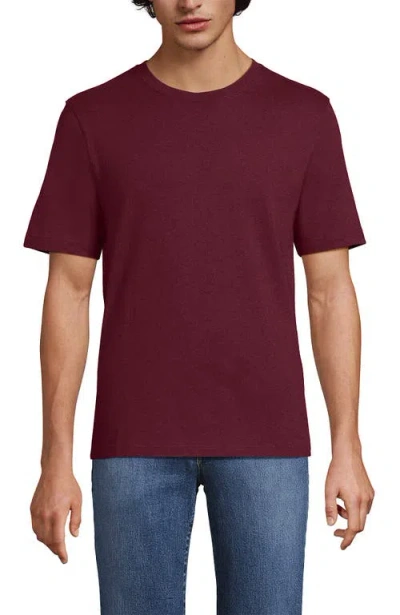 Lands' End Super-t Short Sleeve T-shirt In Red
