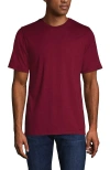 Lands' End Super-t Short Sleeve T-shirt In Rich Burgundy