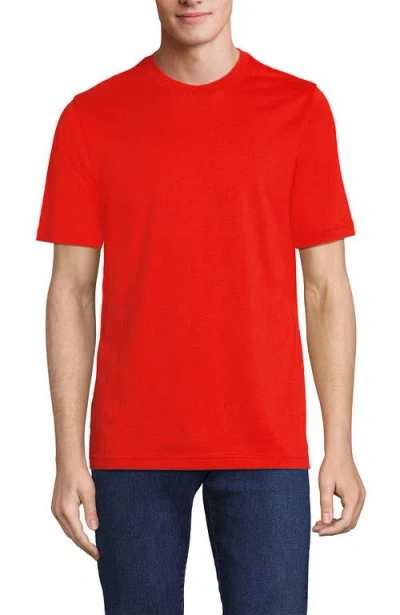 Lands' End Super-t Short Sleeve T-shirt In Rich Persimmon