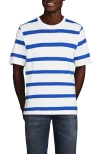 Lands' End Super-t Short Sleeve T-shirt In Blue