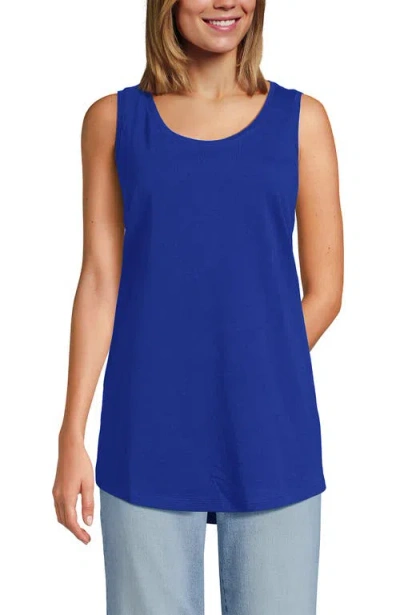 Lands' End Supima Cotton Tunic Tank Top