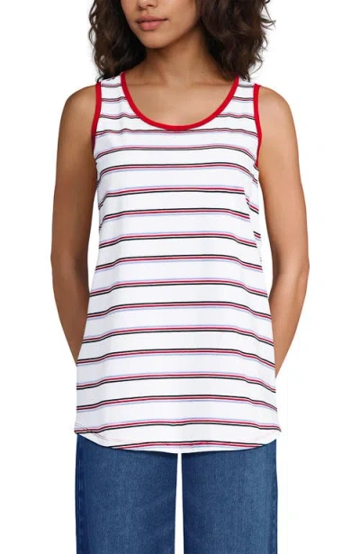 Lands' End Supima Cotton Tunic Tank Top