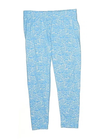 Pre-owned Lands' End Kids'  Sweatpants In Blue