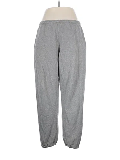 Pre-owned Lands' End Sweatpants In Gray