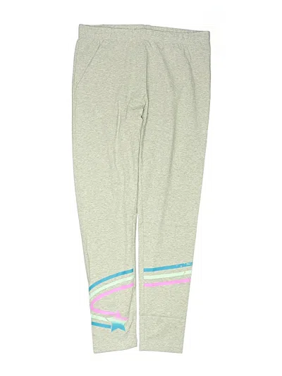 Pre-owned Lands' End Kids'  Sweatpants In Green