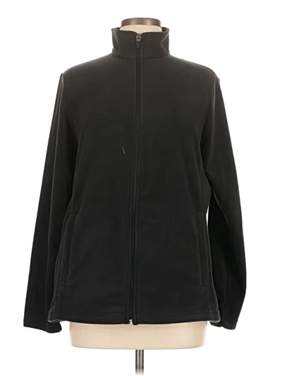 Pre-owned Lands' End Sweatshirt In Black