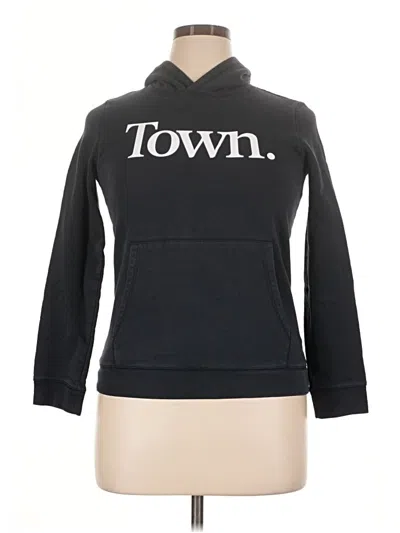 Pre-owned Lands' End Sweatshirt In Black