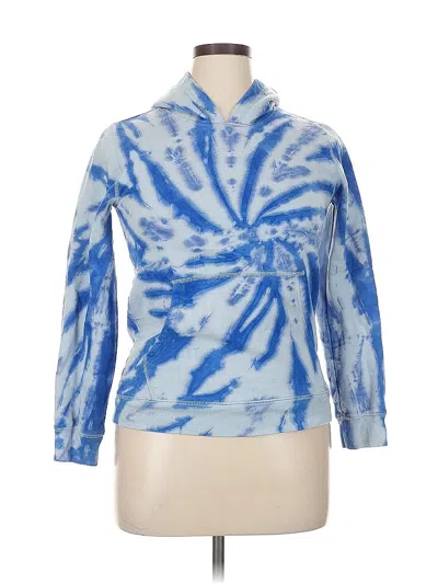 Pre-owned Lands' End Sweatshirt In Blue