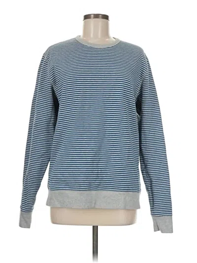 Pre-owned Lands' End Sweatshirt In Blue
