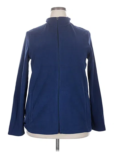 Pre-owned Lands' End Sweatshirt In Blue