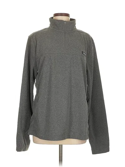 Pre-owned Lands' End Sweatshirt In Gray