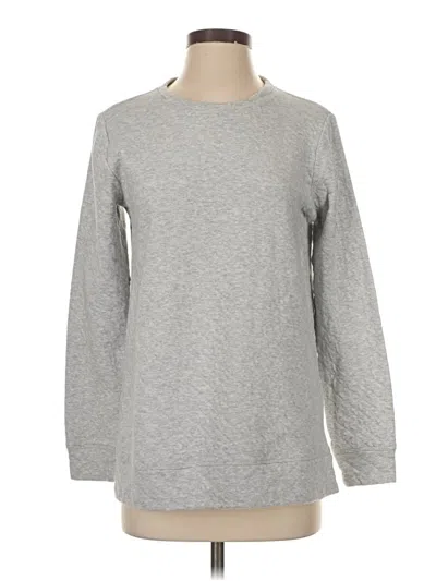 Pre-owned Lands' End Sweatshirt In Gray