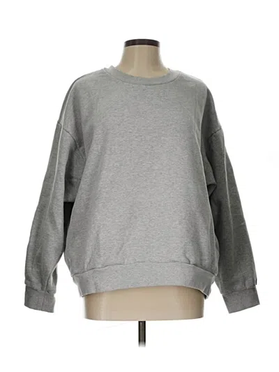 Pre-owned Lands' End Sweatshirt In Gray