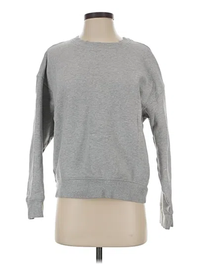 Pre-owned Lands' End Sweatshirt In Gray