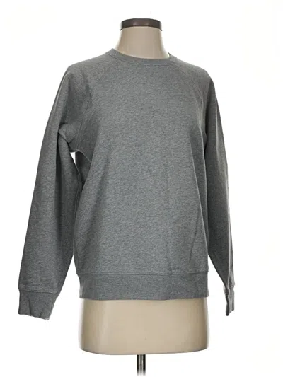 Pre-owned Lands' End Sweatshirt In Gray