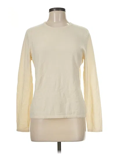 Pre-owned Lands' End Sweatshirt In Ivory