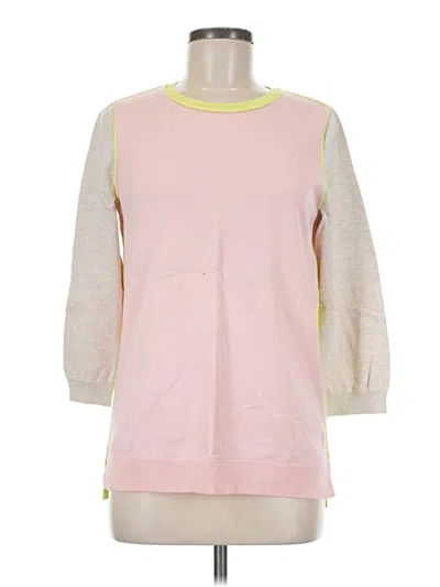 Pre-owned Lands' End Sweatshirt In Pink