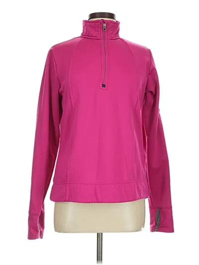 Pre-owned Lands' End Sweatshirt In Pink