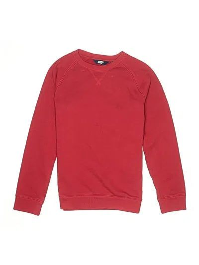 Pre-owned Lands' End Kids'  Sweatshirt In Red