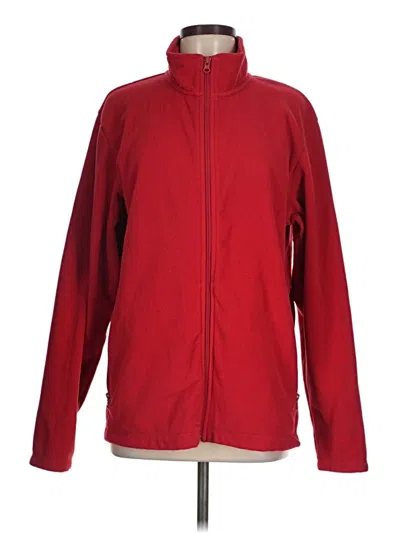 Pre-owned Lands' End Sweatshirt In Red