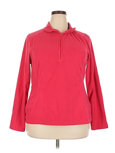 Pre-owned Lands' End Sweatshirt In Red