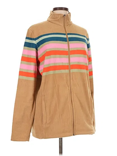 Pre-owned Lands' End Sweatshirt In Tan