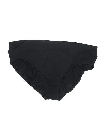 Pre-owned Lands' End Swimsuit Bottoms In Black
