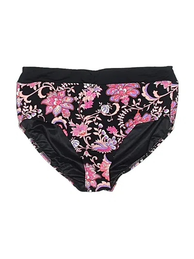 Pre-owned Lands' End Swimsuit Bottoms In Black