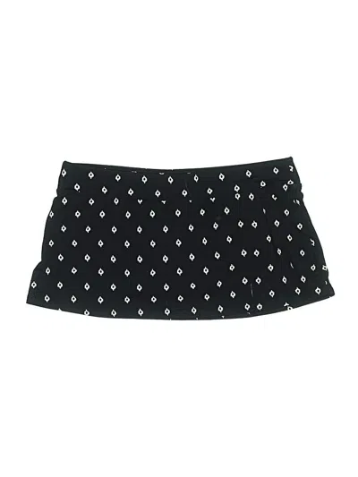 Pre-owned Lands' End Swimsuit Bottoms In Black