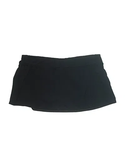 Pre-owned Lands' End Swimsuit Bottoms In Black