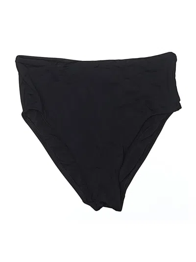 Pre-owned Lands' End Swimsuit Bottoms In Black