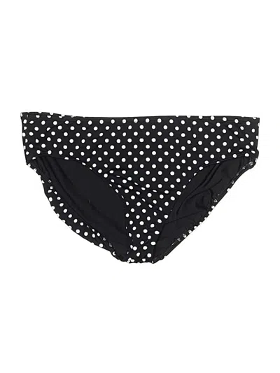 Pre-owned Lands' End Swimsuit Bottoms In Black