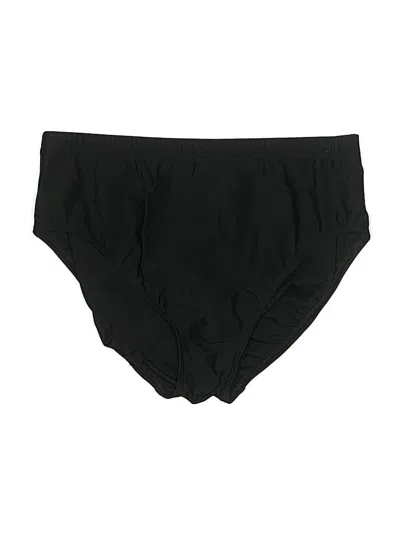 Pre-owned Lands' End Swimsuit Bottoms In Black