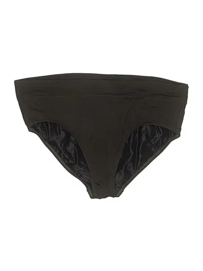 Pre-owned Lands' End Swimsuit Bottoms In Black