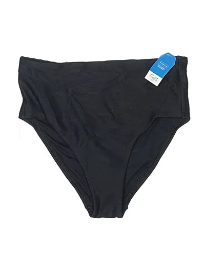 Pre-owned Lands' End Swimsuit Bottoms In Black