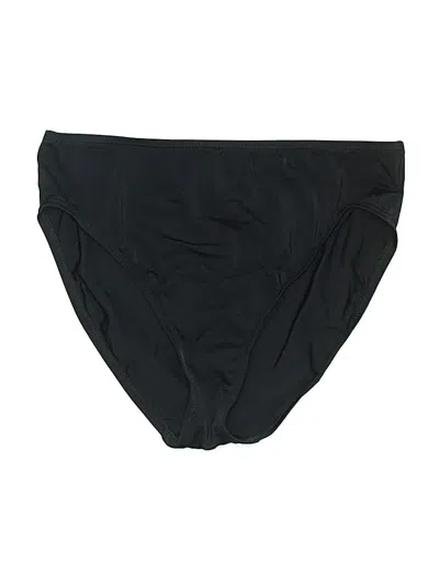 Pre-owned Lands' End Swimsuit Bottoms In Black